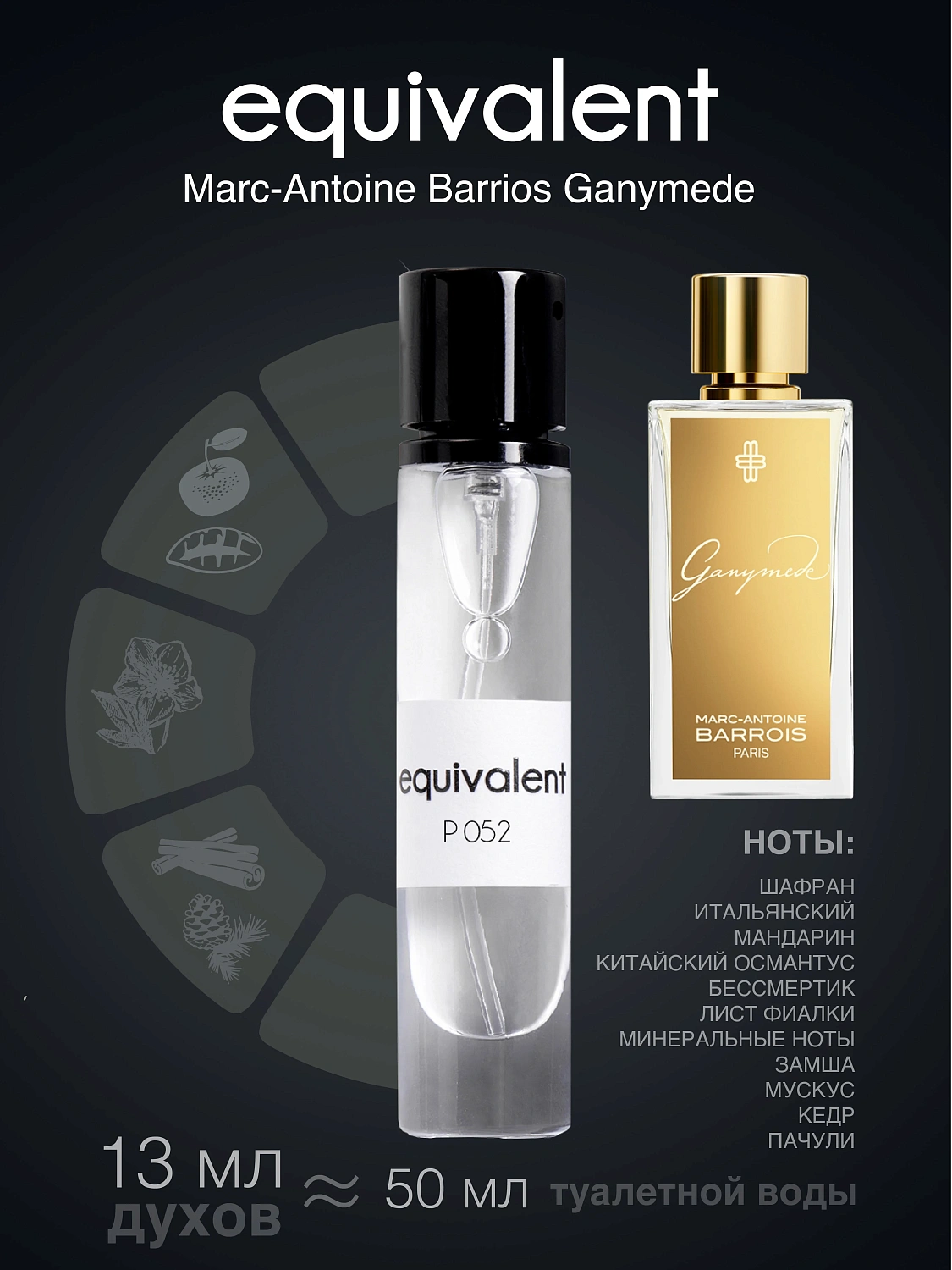Духи для женщин EQUIVALENT P052