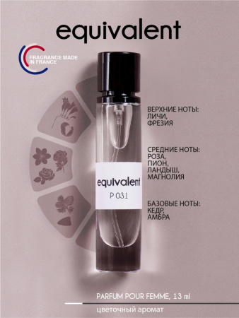 Духи для женщин EQUIVALENT P031 (по мотивам Chloe for women) Духи для женщин EQUIVALENT P031 (по мотивам Chloe for women)